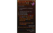 Legendary Amulet[Barbarian | *3 CutToTheBone | *29.2 TA | 649 Life]