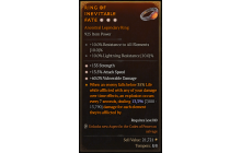 Legendary Ring[*13.5 ATKSPD | *60 DMG_Vulnerable | *135 STR]