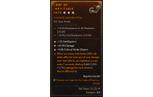 Legendary Ring[*9 Crit | *45 DMG | *135 INT]