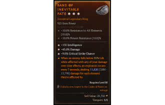 Legendary Ring[*9 Crit | *45 DMG | *135 INT]