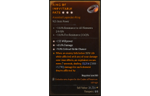 Legendary Ring[*9 Crit | *45 DMG | *135 WP]