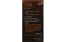 Legendary Ring[*9 Crit | *36 LH:Vulnerable | *45 DMG]