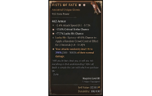 Fists of Fate[*DMG 290 | *77.7 LHC | *13 Crit | 2.4 ATKSPD | 49 LH:CC]