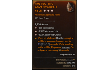 Legendary Helm[*12 LHC | *135 INT | *1310 Life]