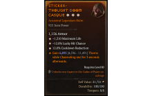 Legendary Helm[*12 CDR | *12 LHC | *1310 Life]