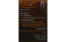 Legendary Pants[*9 Dodge | *135 DEX | 35 CR]