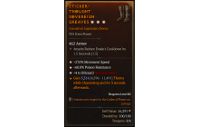 Legendary Boots[Sorcerer | *4 Blizzard | *27 MS | *60 PR]