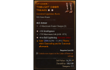 Legendary Boots[Sorcerer | *4 BallLightning | *135 INT | 739 Life]