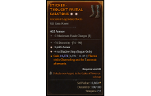 Legendary Boots[Rogue | *4 ShadowStep | *2625 Armor | 76 DEX]