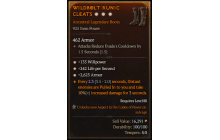 Legendary Boots[*2625 Armor | *135 WP]