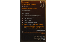 Legendary Boots[*27 MS | *2625 Armor | *135 DEX]