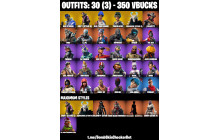 UNIQUE - Trailblazer ,  Rogue Agent  [30 Skins, 350 Vbucks, 22 Axes, 33 Emotes, 27 Gliders and MORE!]