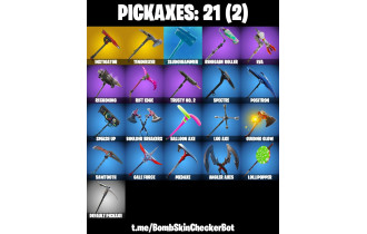 UNIQUE - The Reaper, Take The L  [30 Skins, 700 Vbucks, 21 Axes, 27 Emotes 26 Gliders and MORE!]