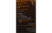 Legendary Gloves[*13.5 ATKSPD | *75 DMG_Crit | *135 STR]