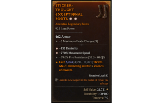 Legendary Boots[*27 MS | *135 DEX | 39 FR]