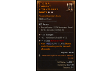 Legendary Boots[Barbarian | *4 Leap | *135 STR | 821 Life]