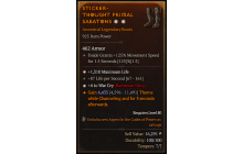 Legendary Boots[Barbarian | *4 WarCry | *1310 Life]