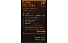 Legendary Boots[*27 MS | *6 MpS | *1310 Life]