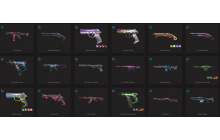 UNIQUE - Silver - 1x Knife Skins [17 Agents, LVL 108, 4x .sys Skins and MORE!]