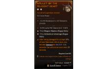 Legendary Amulet[Rogue | *3 AlchemicalAdvantage | *3 WeaponMastery | 8 LHC]