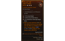 Legendary Amulet[Rogue | *3 AlchemicalAdvantage | *12 Crit | *13.5 ATKSPD]