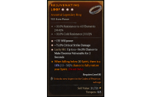 Legendary Ring[*36 LH:Vulnerable | *75 DMG_Crit | *135 WP]