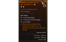 Legendary Gloves[Fireball | *4 Fireball | *13.5 ATKSPD | *75 DMG_Crit]