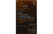 Legendary Gloves[TwistingBlades | *4 TwistingBlades | *13.5 ATKSPD | *60 DMG_Vulnerable]