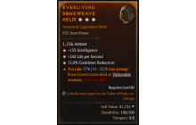 Legendary Helm[*12 CDR | *135 INT | *242 LpS]