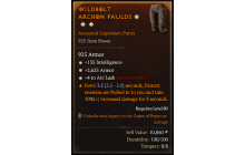 Legendary Pants[Sorcerer | *4 ArcLash | *2625 Armor | *135 INT]