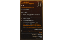 Legendary Boots[*135 STR | *1310 Life]