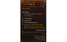 Legendary Boots[*27 MS | *2625 Armor | *135 DEX]