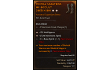 Legendary Boots[Necromancer | *27 MS | *135 INT | 3 BoneSpirit]