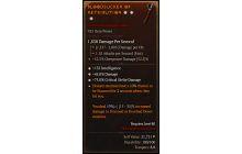 Legendary One-Handed Mace[*75 DMG_Crit | *45 DMG | *135 INT]