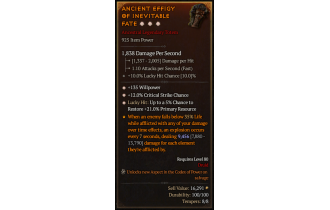 Legendary Totem[*12 Crit | *21 LH:Res | *135 WP]