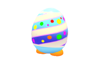 Striped Eggy [Adopt Me - Pet]