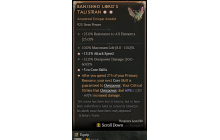 Banished Lord's Talisman[*DMG 60 | *3 CoreSkills | *13.5 ATKSPD | 10 %Life | 52 DMG_Overpower]