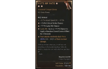 Fists of Fate[*DMG 285 | *77.7 LHC | *13 Crit | *77.7 LH:CC | 0.7 ATKSPD]