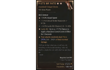 Fists of Fate[*DMG 295 | *13 ATKSPD | *77.7 LH:CC | 14.3 LHC | 1.1 Crit]