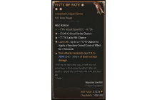 Fists of Fate[*DMG 300 | *77.7 LHC | *13 Crit | *77.7 LH:CC | 7.9 ATKSPD]