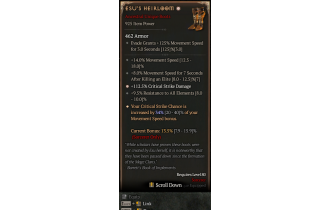 Esu's Heirloom[*CRIT 34 | *112.5 DMG_Crit | 14 MS | 8 MSEK | 9.5 ResistAll]