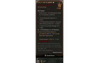 Esu's Heirloom[*CRIT 40 | *15 ResistAll | 16 MS | 75 DMG_Crit | 9.5 MSEK]