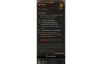 Esu's Heirloom[*CRIT 39 | *27 MS | *18.8 MSEK | *15 ResistAll | 57 DMG_Crit]