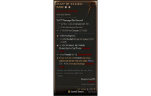 Staff of Endless Rage[*DMG 90 | *540 INT | *113 CT: Fireball | 4 Fireball | 53 Fireball PS]