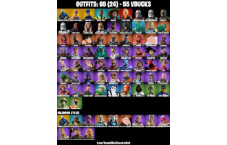 UNIQUE - OG STW,  Take The L  [65 Skins, 55 Vbucks, 70 Axes, 74 Emotes, 59 Gliders and MORE!]