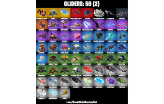 UNIQUE - The Reaper, Take The L [75 Skins, 1010 Vbucks, 58 Axes, 76 Emotes, 59 Gliders and MORE!]