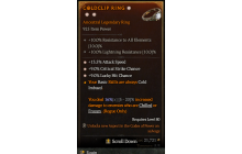 Legendary Ring[*9 Crit | *13.5 ATKSPD | *9 LHC]