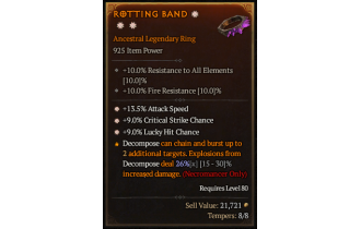 Legendary Ring[*9 Crit | *13.5 ATKSPD | *9 LHC]