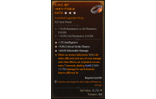 Legendary Ring[*9 Crit | *60 DMG_Vulnerable | *135 INT]