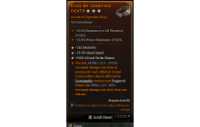 Legendary Ring[*9 Crit | *13.5 ATKSPD | *135 DEX]